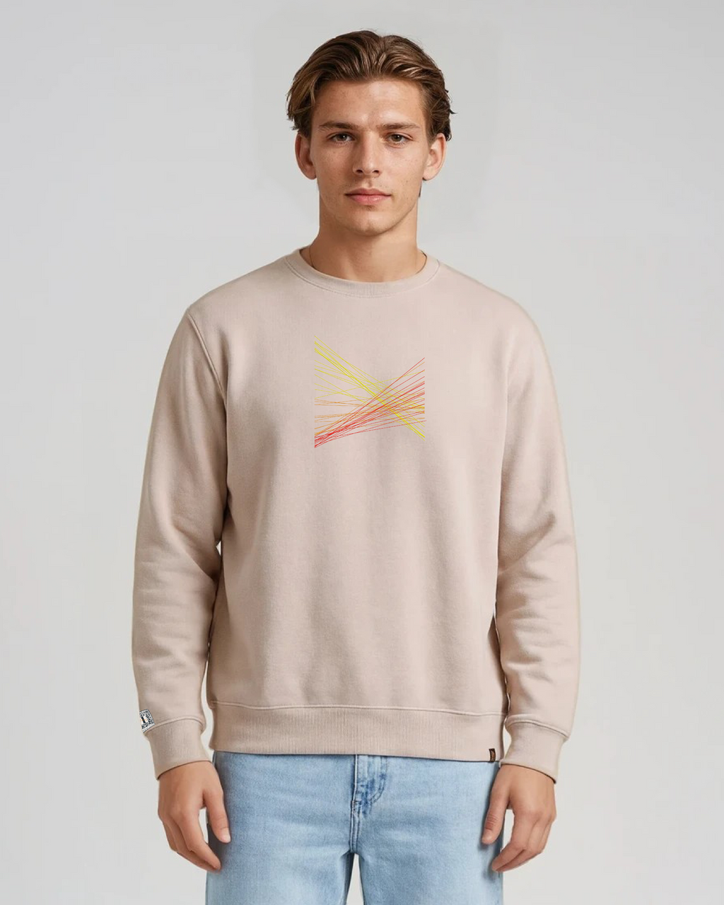 the correlation - embroidered sweatshirt | Gun Laws Visualized