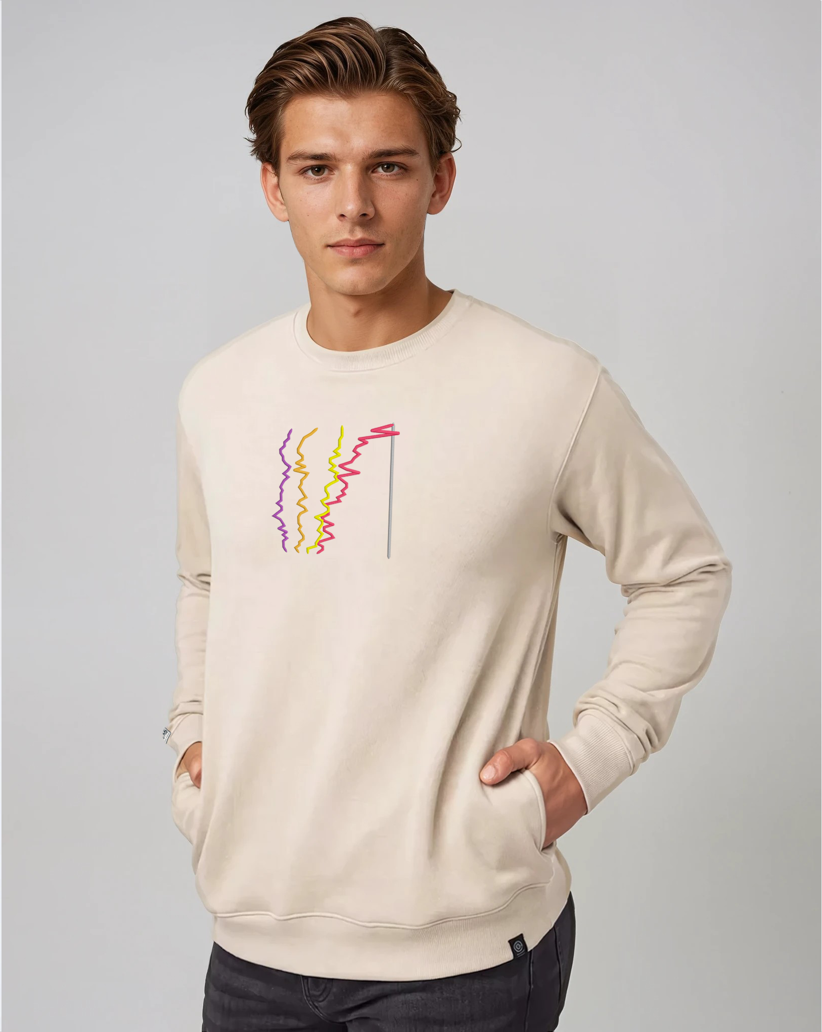the gap - embroidered sweatshirt | Gender Pay Gap Visualized