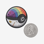 Rainbow Pokeball Button