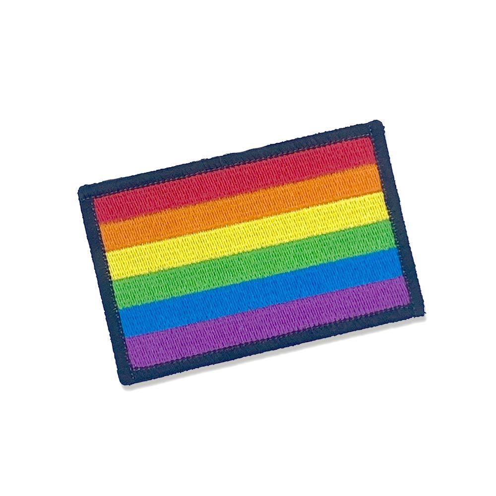 Rainbow Pride Flag Stick-On Patch