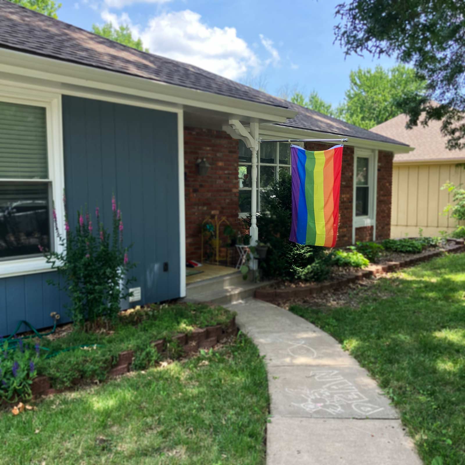 Rainbow LGBTQ Pride Flag