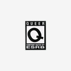 Rated Queer Enamel Pin