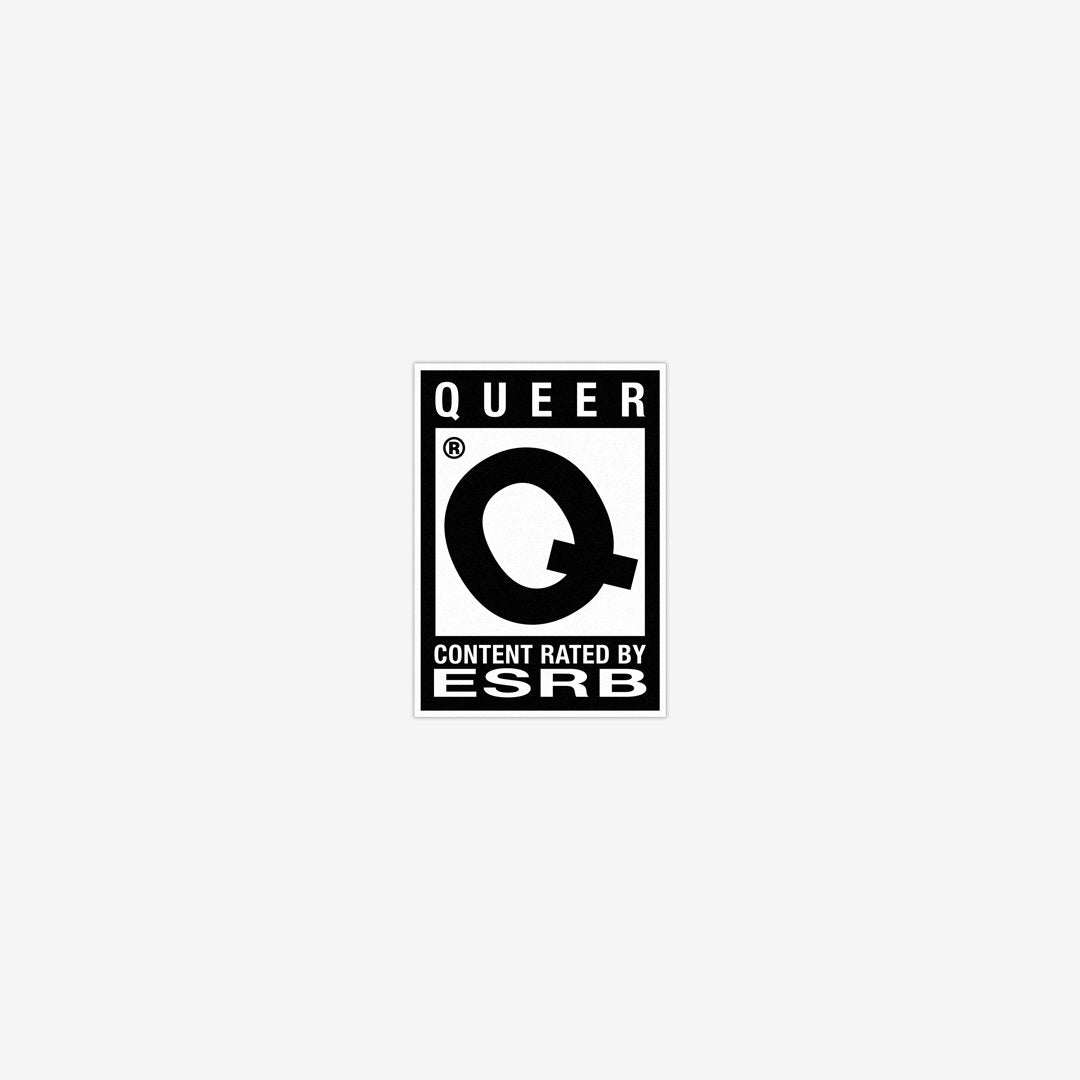 Rated Queer Sticker