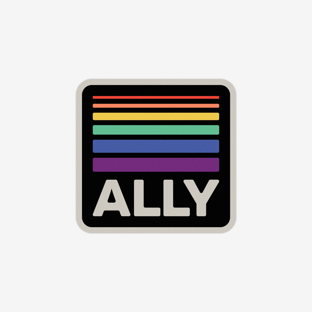 Retro Ally Sticker