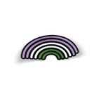 Genderqueer Rainbow Pride Sticker
