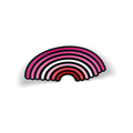 Lesbian Rainbow Pride Sticker
