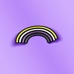 Nonbinary Rainbow Pride Sticker