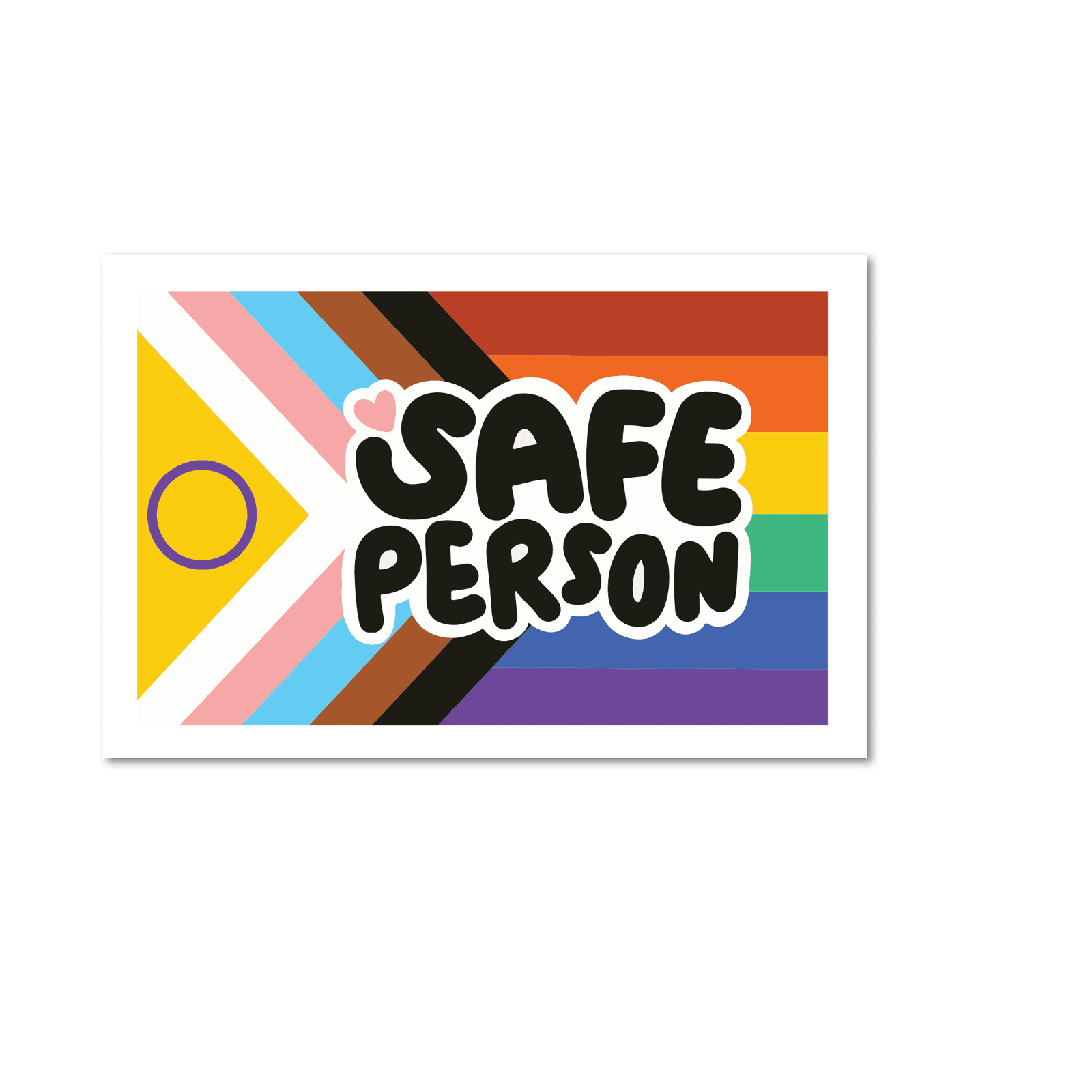 Safe Person Vinyl Sticker