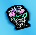 Trans People Existing Sticker