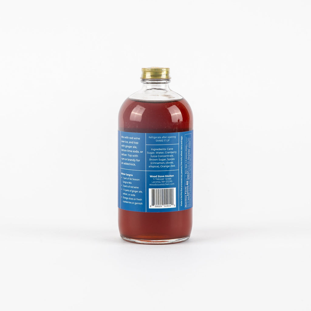 Ski Season Sangria Wine, Cocktail & Mocktail Mixer, 16oz
