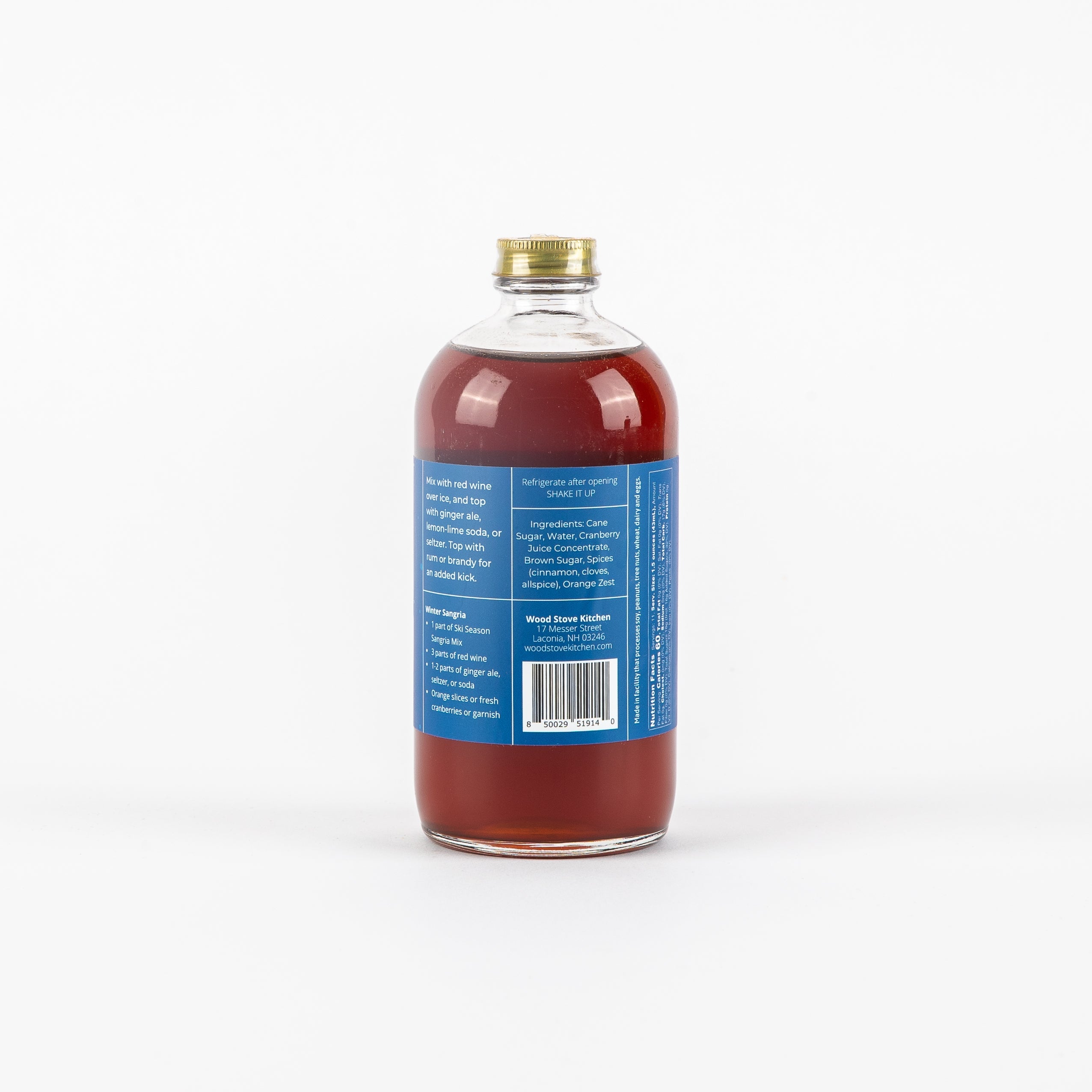 Ski Season Sangria Wine, Cocktail & Mocktail Mixer, 16oz