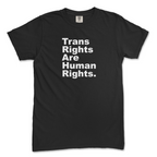 Trans Rights Are Human Rights. Period. Tee (Comfort Colors)
