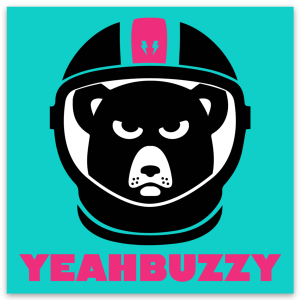 Space Bear Sticker