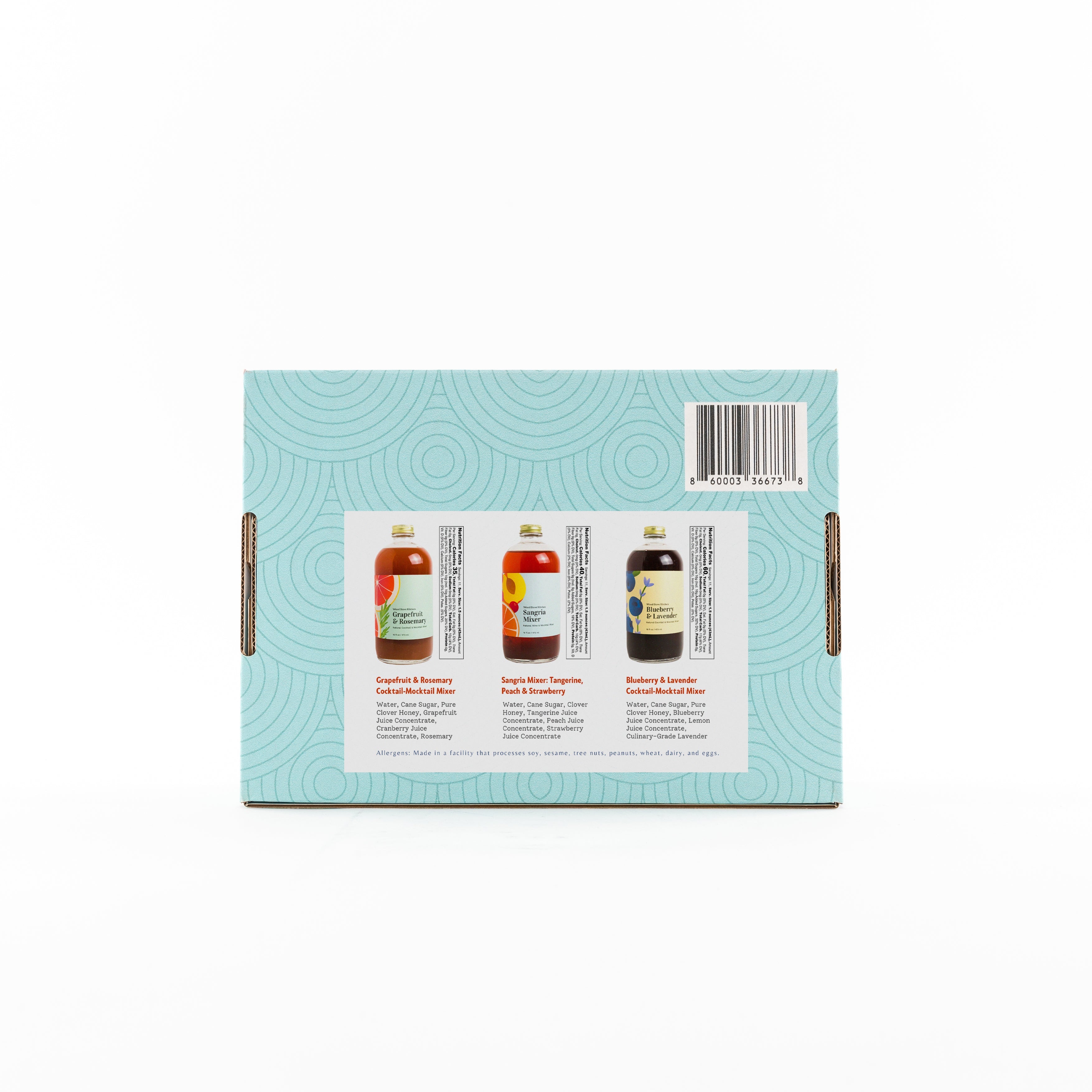 Summer Survival Kit: Grapefruit & Rosemary, Sangria , Blueberry Lavender