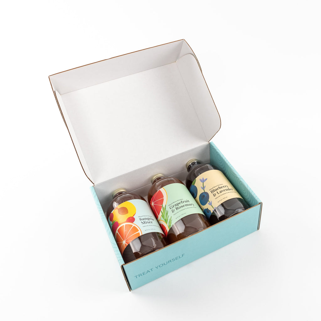 Summer Survival Kit: Grapefruit & Rosemary, Sangria , Blueberry Lavender