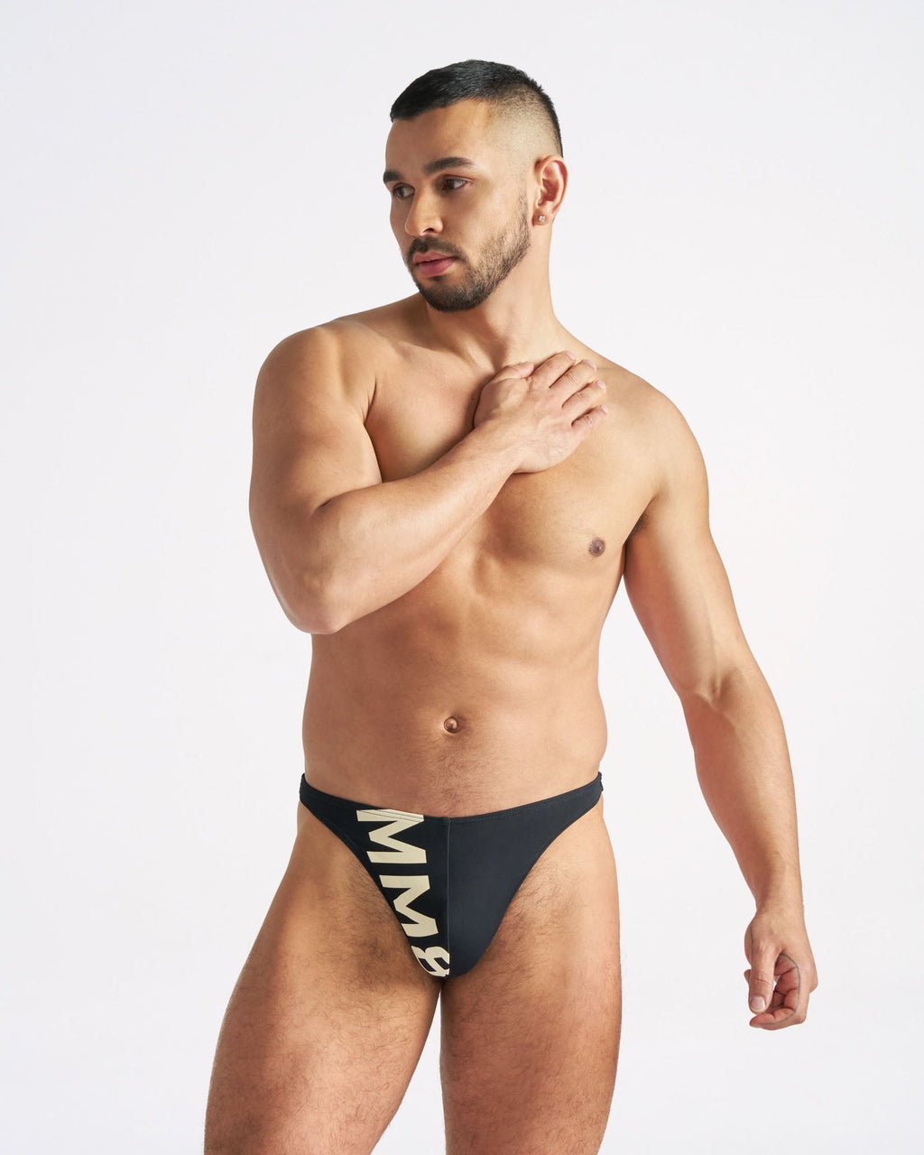 TEAMM8 Arena Swim Thong - Black