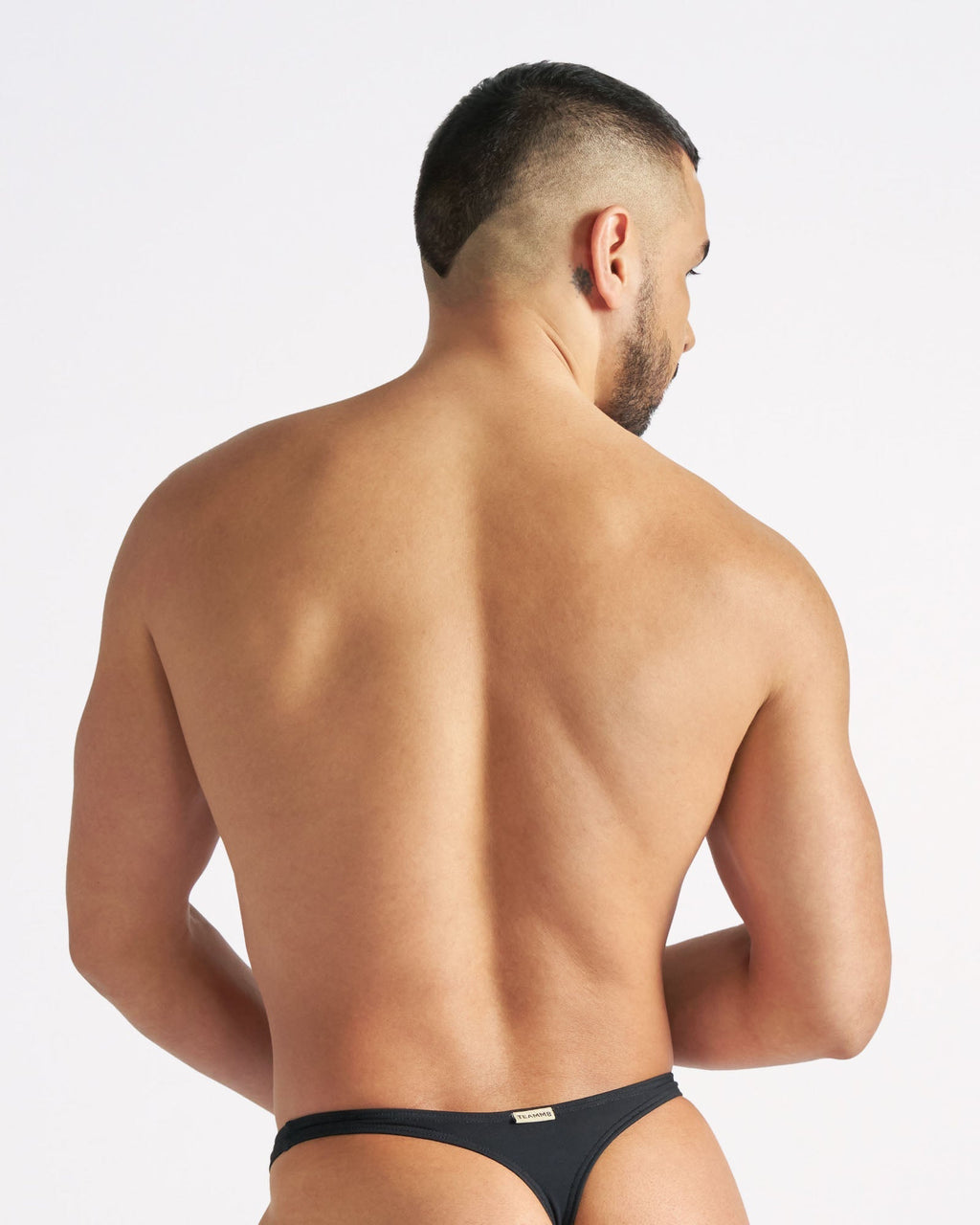 TEAMM8 Arena Swim Thong - Black