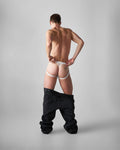 Edge Net Jock/Thong - Chalk