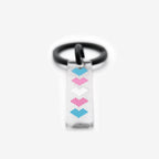 Trans Hearts Keychain