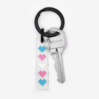 Trans Hearts Keychain