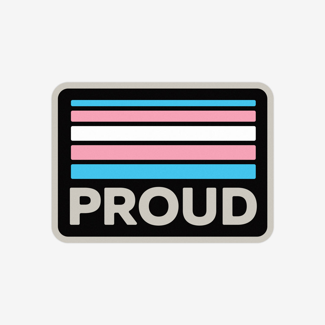 Proud Retro Trans Sticker