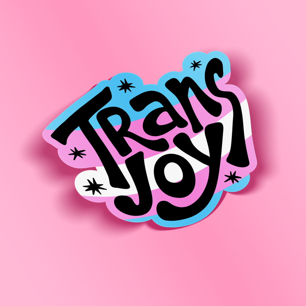 Trans Joy Sticker