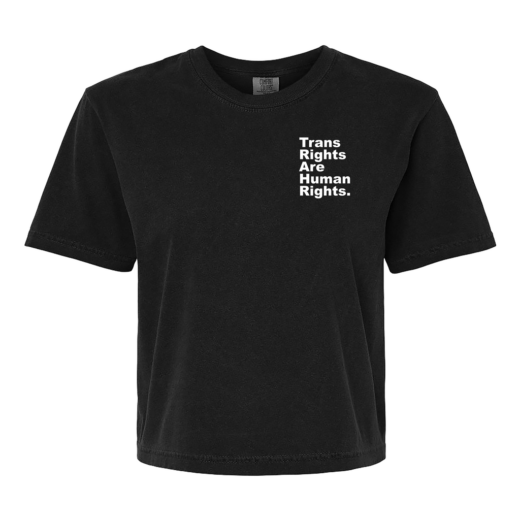 Trans Rights Are Human Rights. Period. Tee (Comfort Colors)