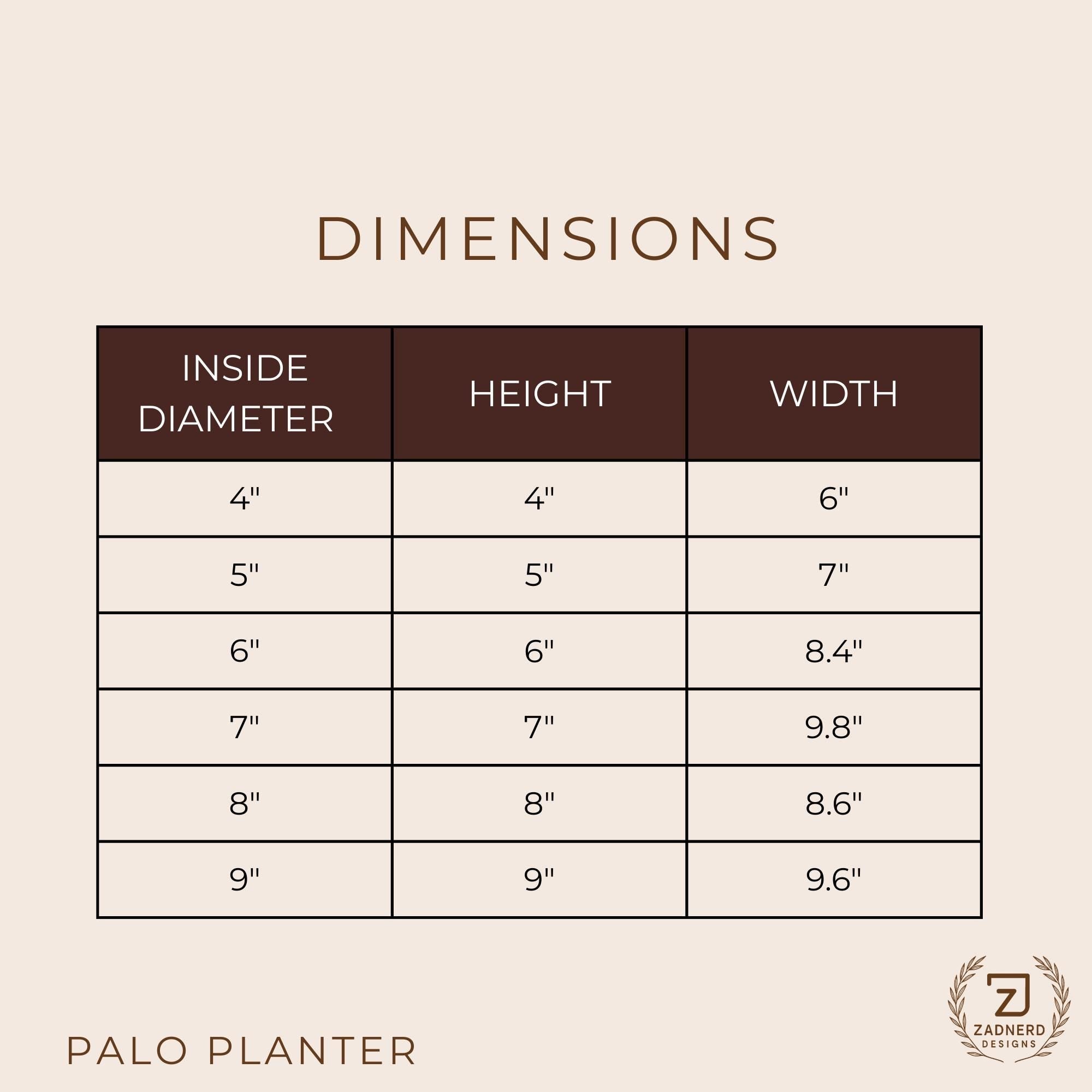 Palo Planter