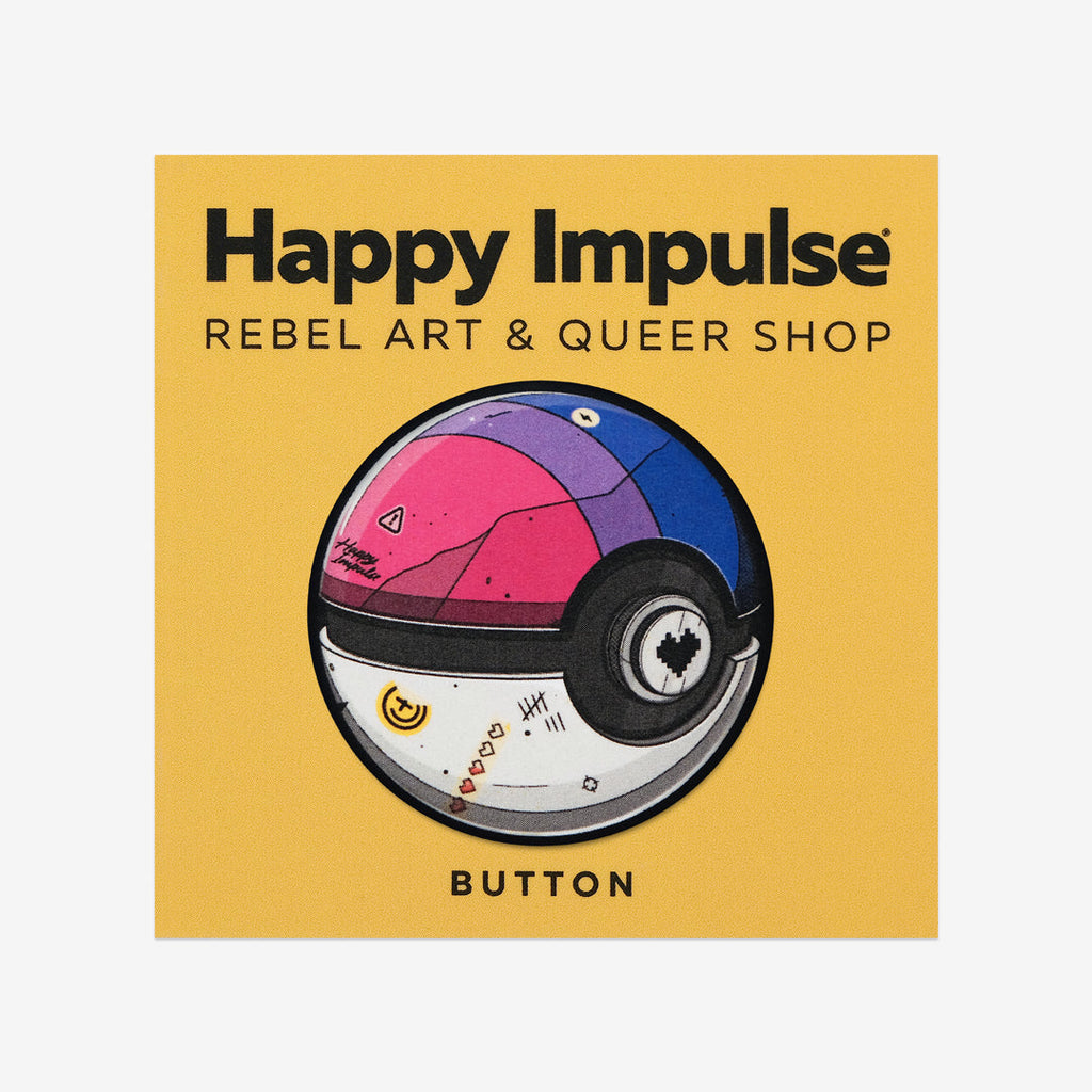Bisexual Pokeball Button