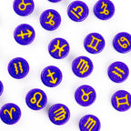 Blacklight Zodiac / Astrology Sign Beads