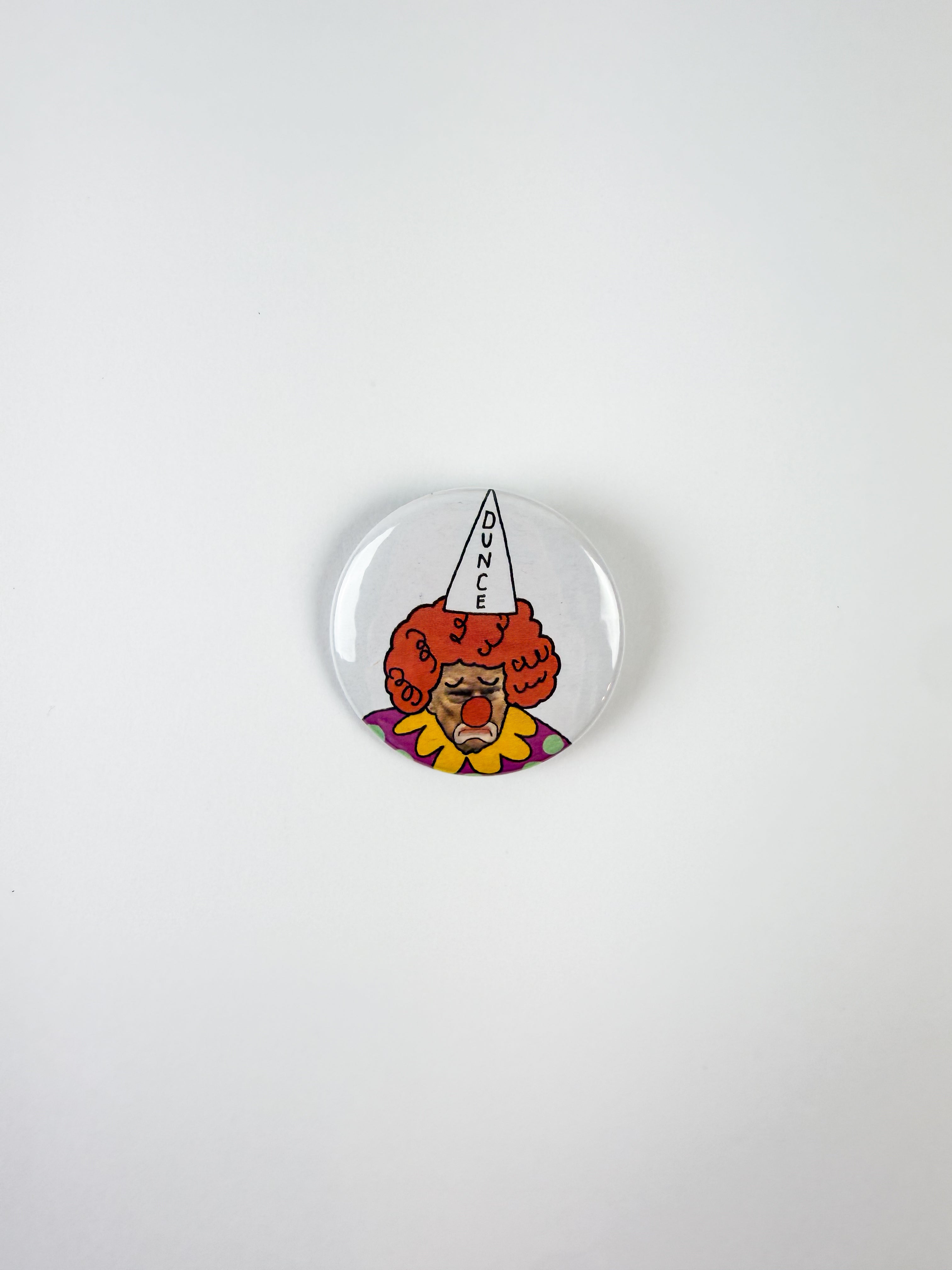 Trump Clown Button