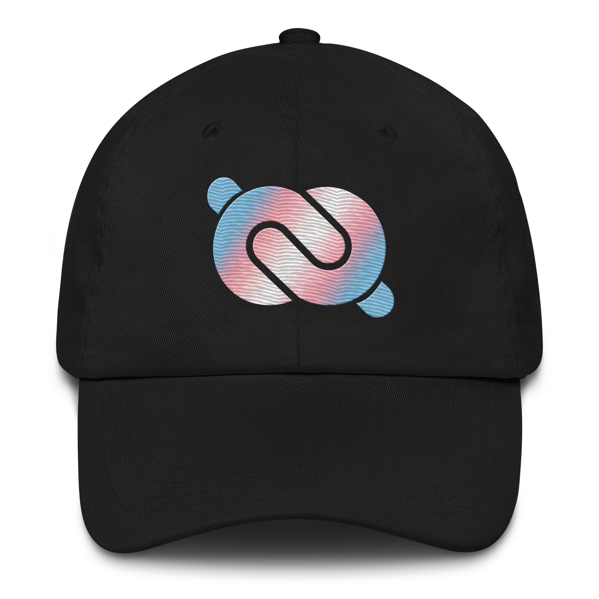 Transgender Gradient Embroidered Baseball Hat