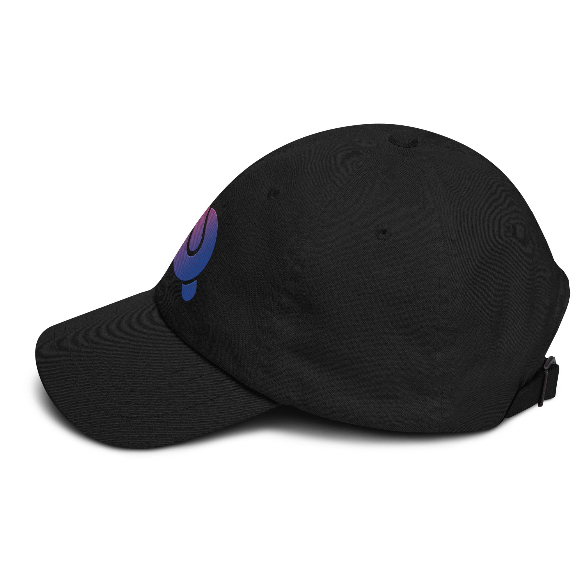 Bisexual Gradient Embroidered Baseball Hat