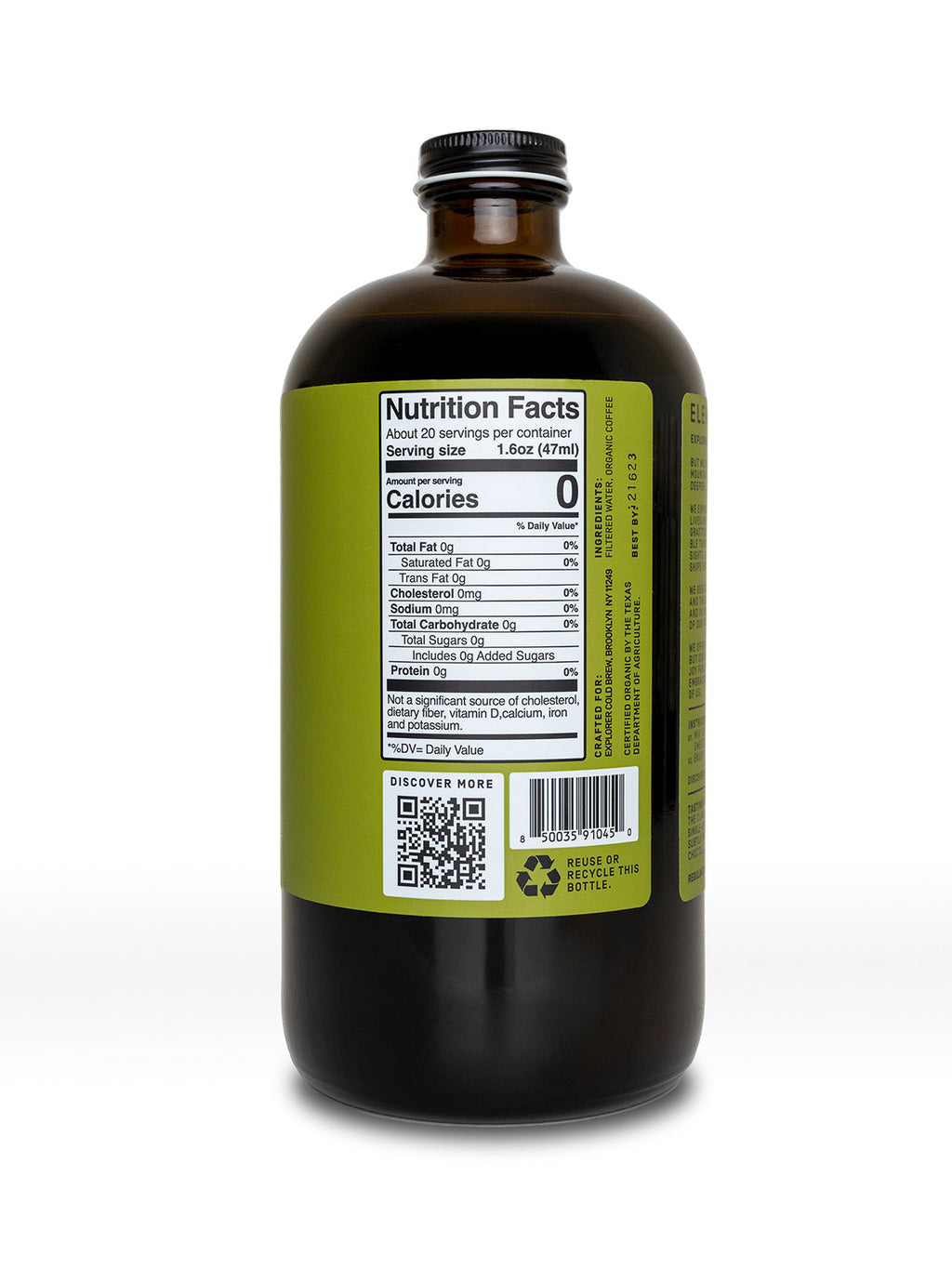 32oz Explorer cold brew concentrate
