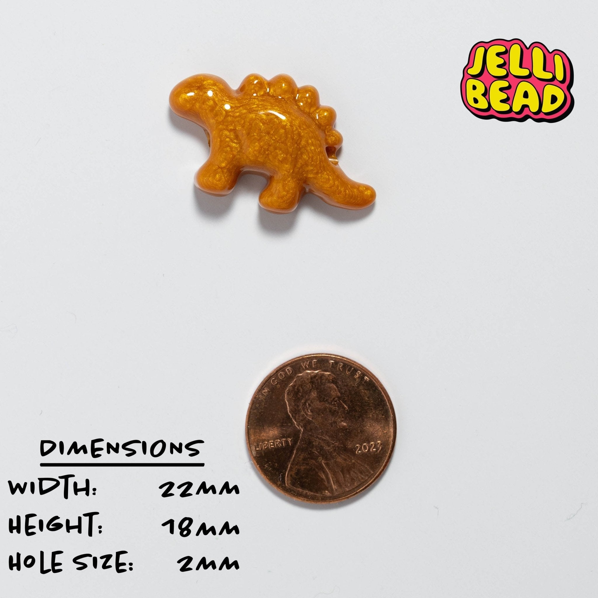 Dino Nugget Beads
