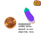 Eggplant Beads