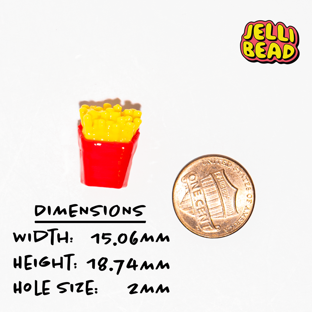 French Fry Beads