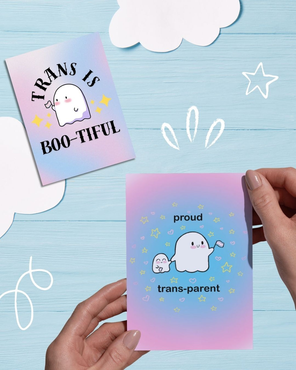 Trans is Boo-tiful Card