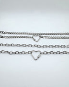Heart Carabiner Necklace