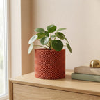 3D Printed Interloc Planter Set with Drip Trays