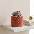 3D Printed Interloc Planter Set with Drip Trays
