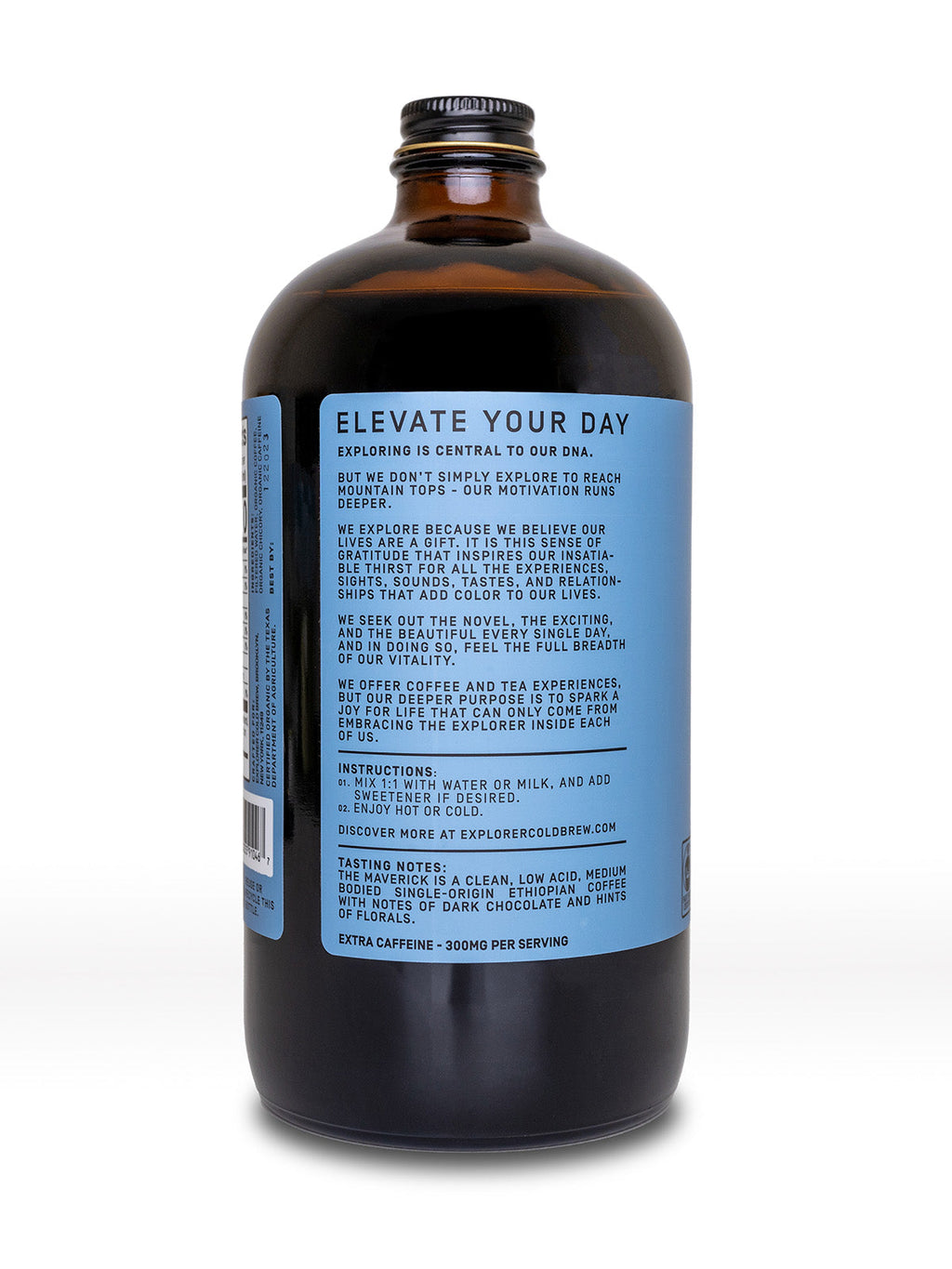 32oz Explorer cold brew concentrate