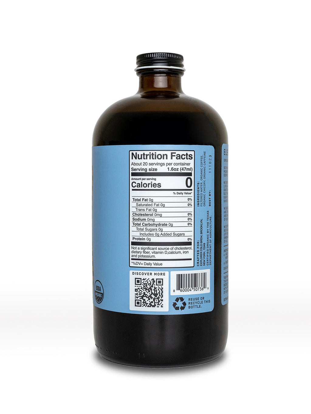 32oz Explorer cold brew concentrate