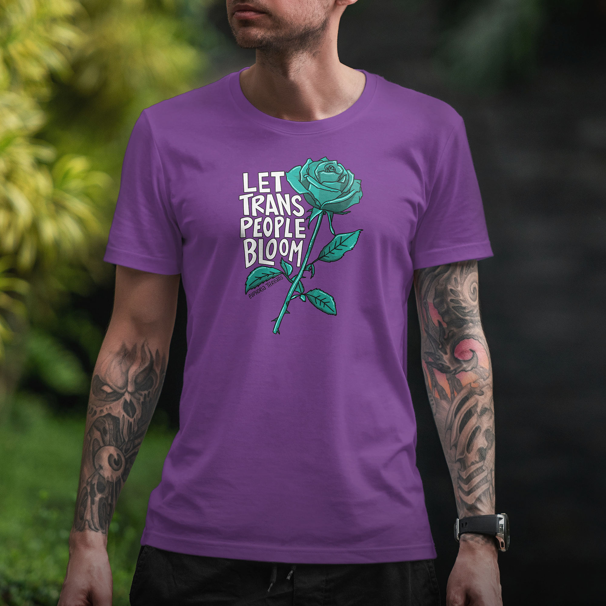 Let Trans People Bloom Tee