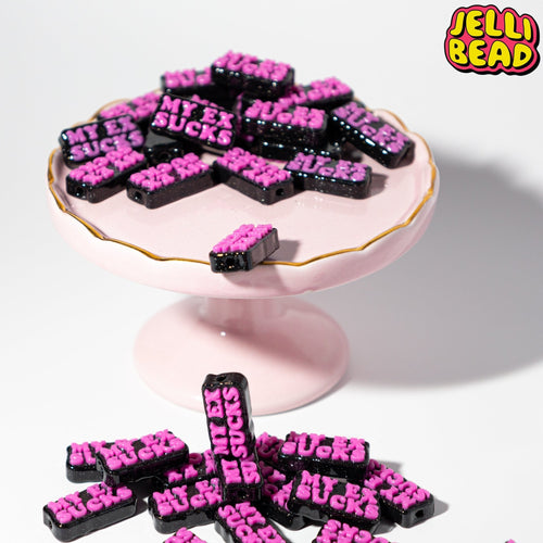 "My Ex Sucks" Beads