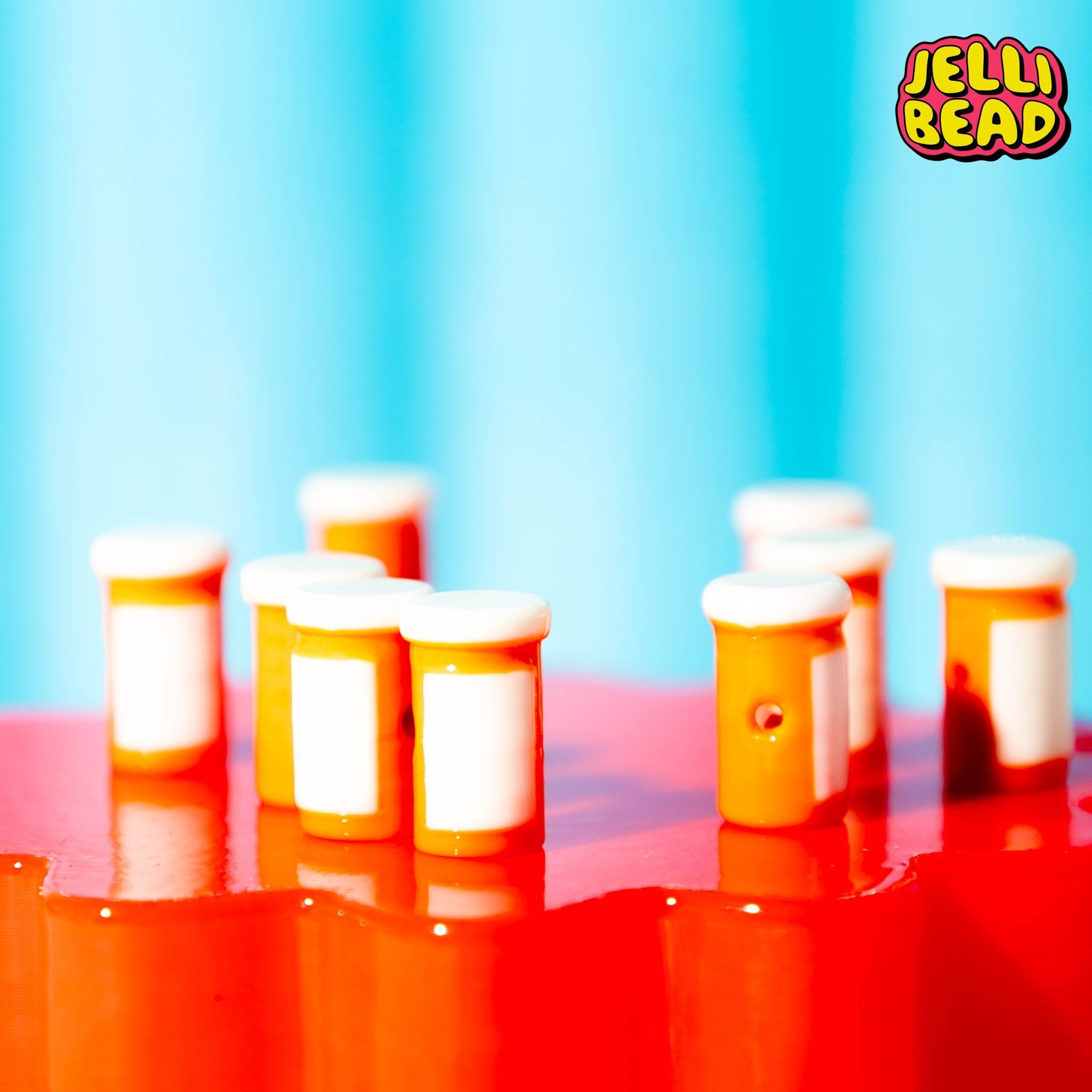 Pill Bottle Beads