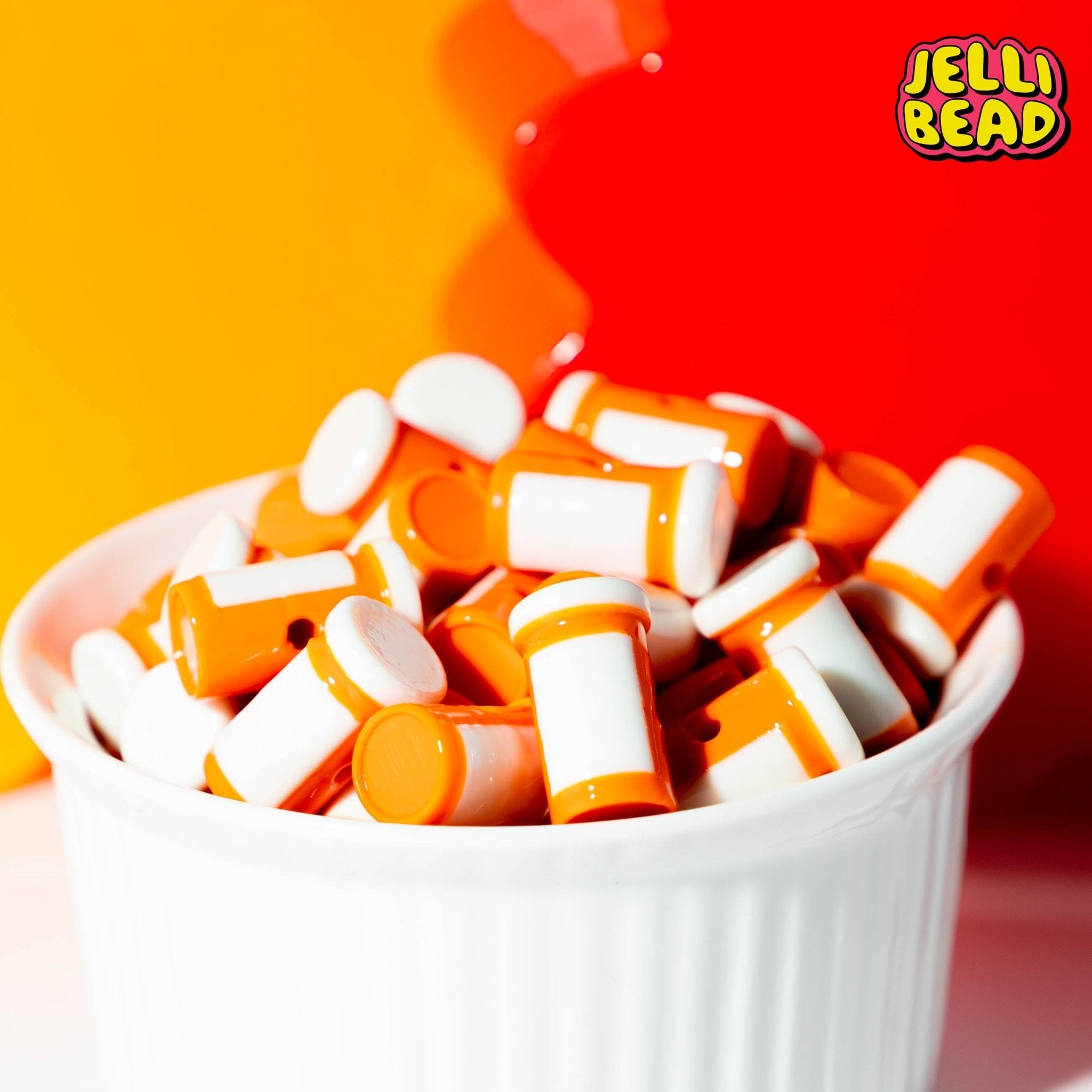 Pill Bottle Beads