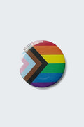 Progress Pride Flag Button