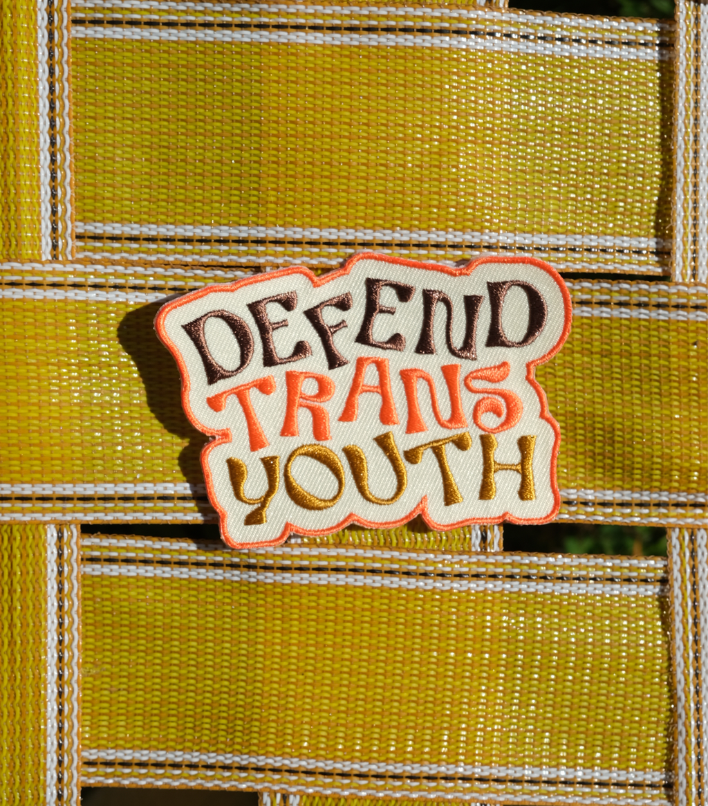 Defend Trans Youth Patch