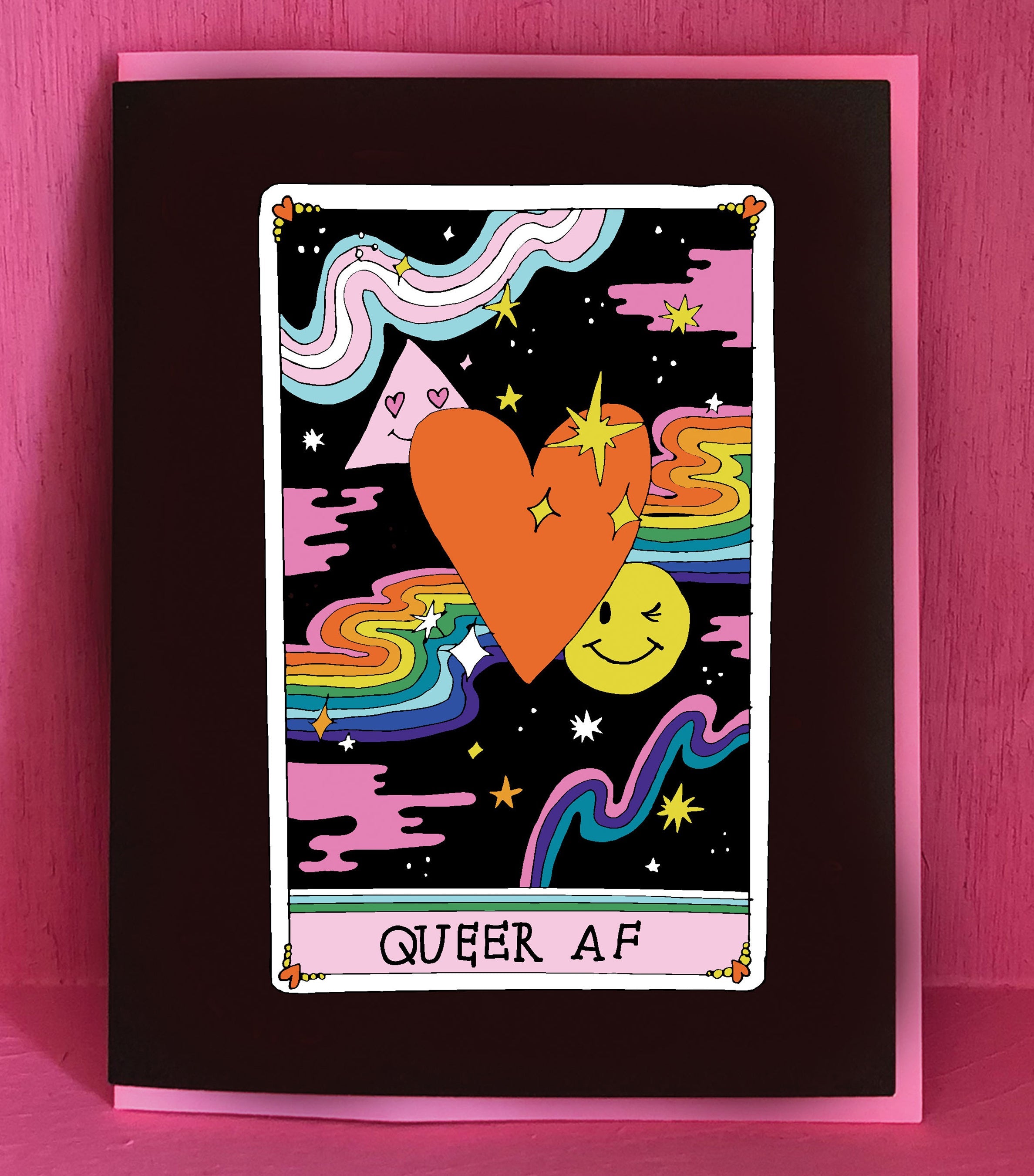 Queer Tarot Greeting Card